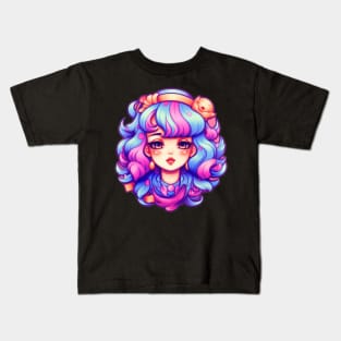 Cute Kawaii Girl Kids T-Shirt